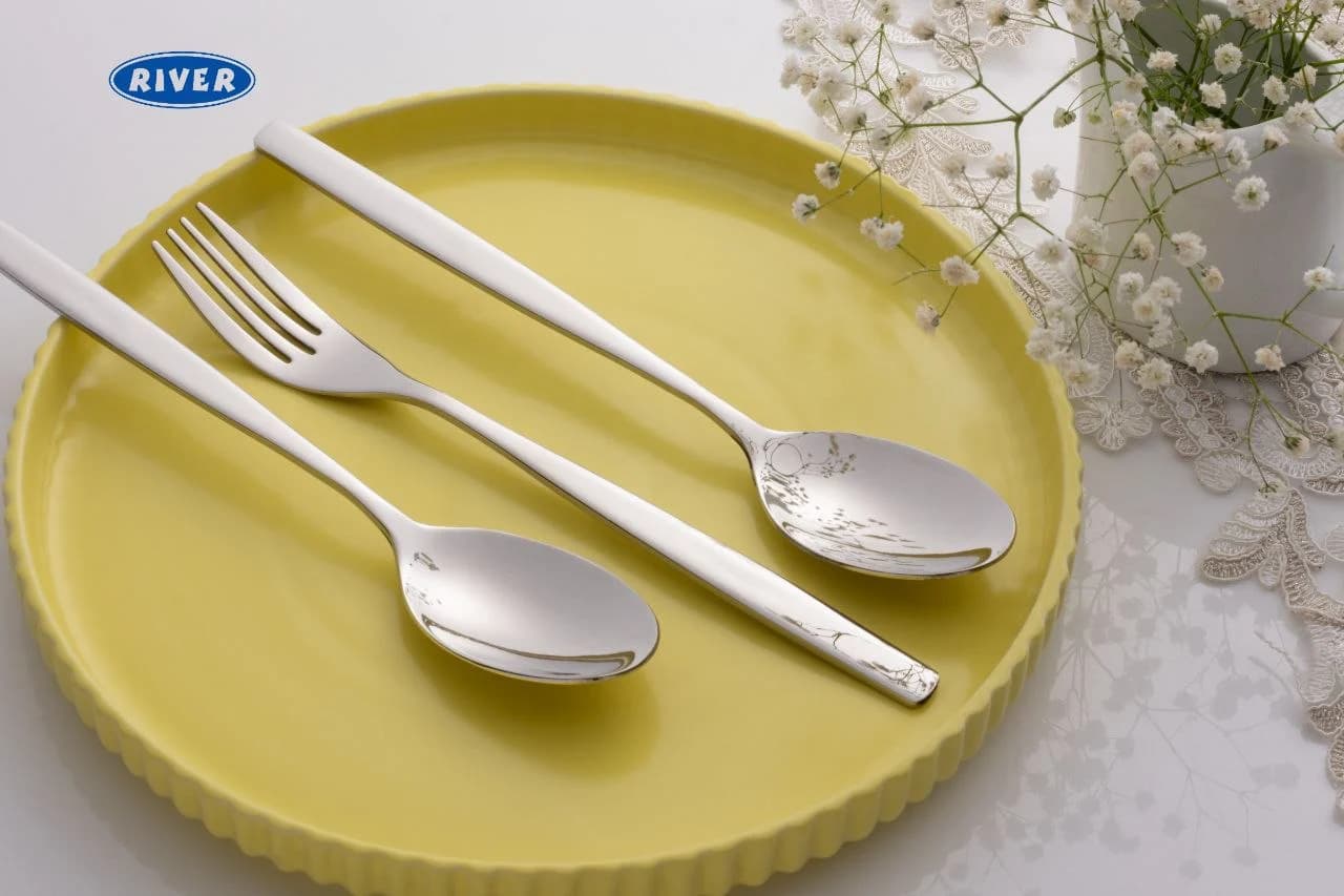 ست قاشق و چنگال دسته بلند ریور کد: 8345