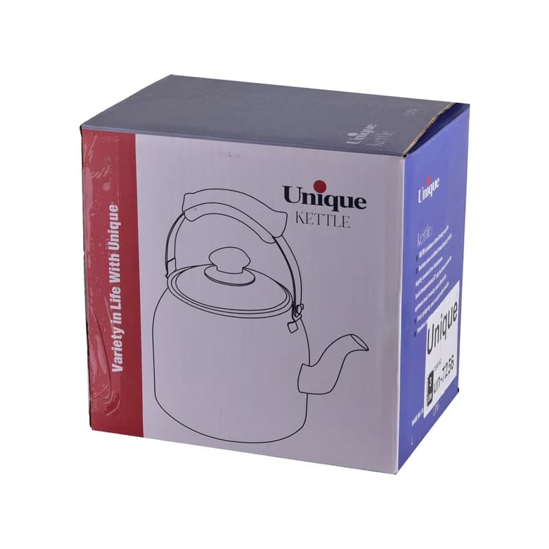 کتری استیل 3.5 لیتر لوله دار یونیک مدل UN-7236 — تصویر ۲