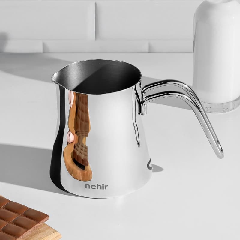شیرجوش استیل 1200 میلیلیتری Nehir (نحیر) مدل Everest Maxi – ترکیبی از طراحی مدرن و کیفیت