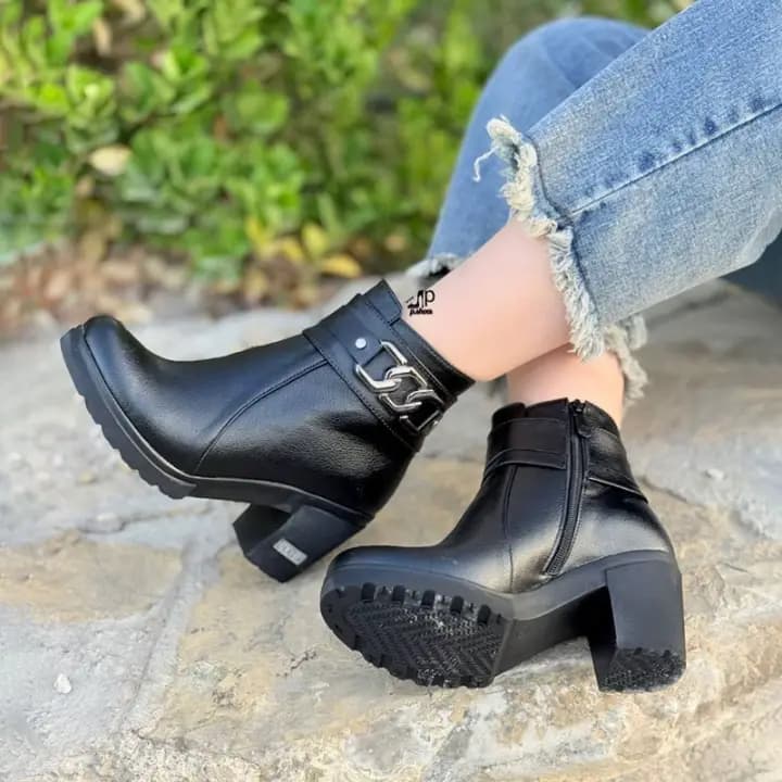 نیم پوتین زنانه مدل ساحل