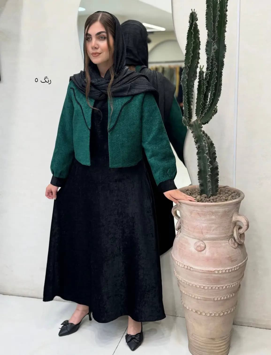 کت و سارافون شیک زنانه مدل تینا — تصویر ۵