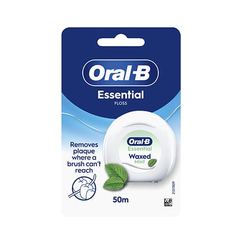 نخ دندان اورال بی مدل essential floss نعنایی