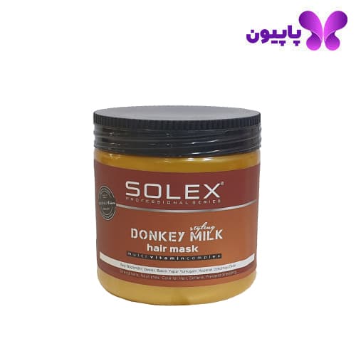 ماسک مو شیر الاغ حاوی کمپلکس مولتی ویتامین سولکس 500 میل