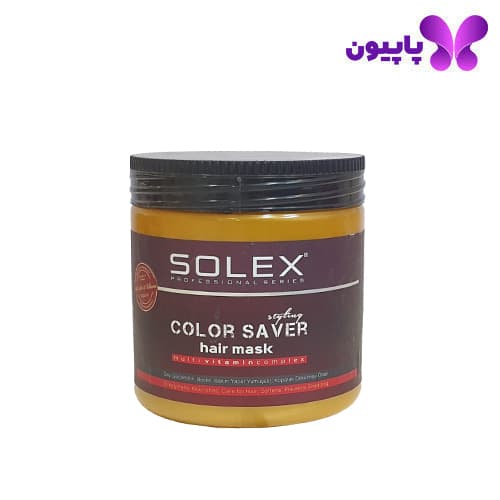 ماسک موهای رنگ شده حاوی کمپلکس مولتی ویتامین سولکس