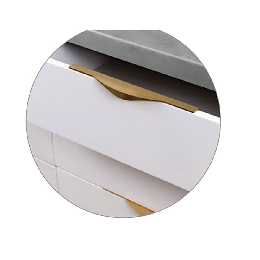 دستگیره ملونی تاپ ساید مدل ویانا طلایی سایز 70 — تصویر ۳