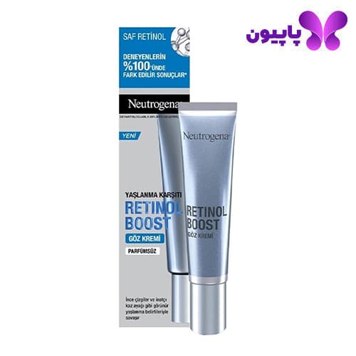 کرم ضد چروک دور چشم رتینول بوست نوتروجینا