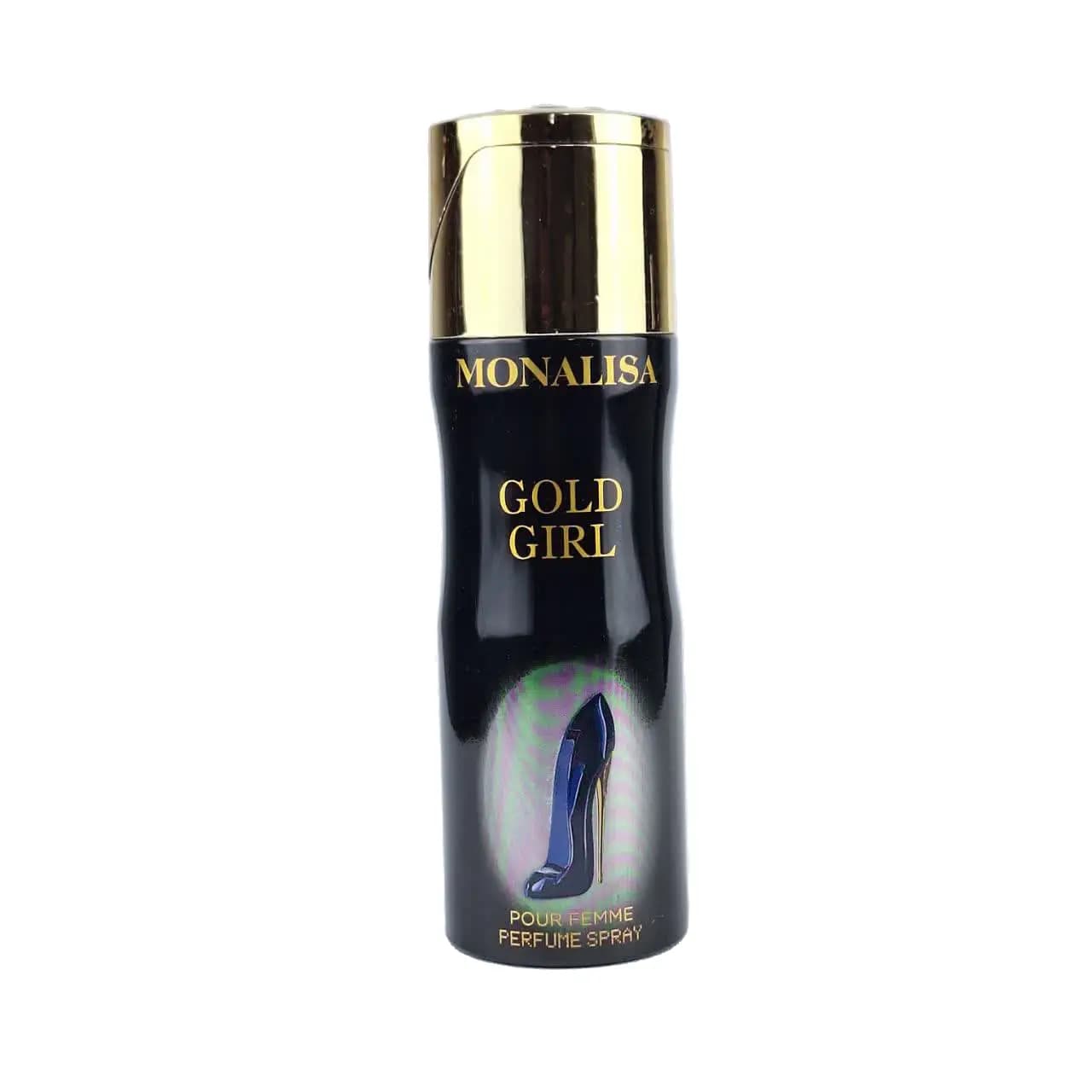 اسپری خوشبو کننده مونالیزا مدل گودگرل |GOLD GIRL