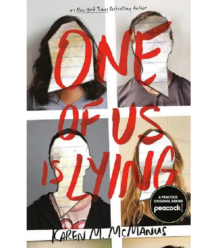 کتاب One of Us Is Lying (یکی از ما دروغ می‌گوید) اثرکارن ام. مک‌منس| نسخه انگلیسی PDF