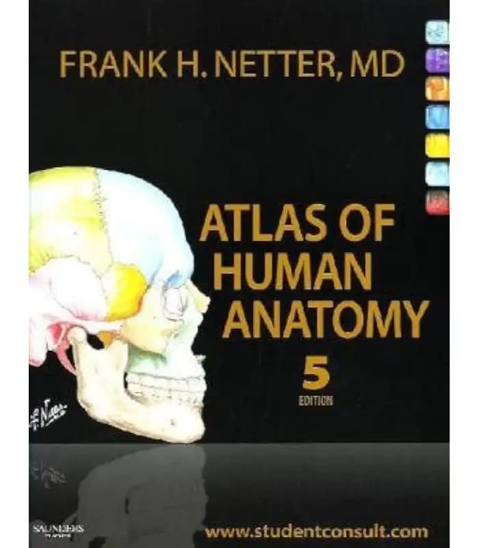 کتاب Atlas of Human Anatomy (اطلس آناتومی انسان) اثر فرانک اچ. نتر | نسخه انگلیسی PDF