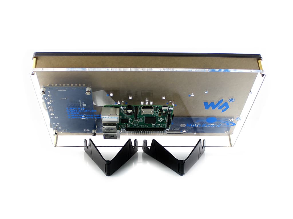 نمایشگر 10.1 اینچ HDMI تایپ H با قاب تولید Waveshare – غیر لمسی — تصویر ۷