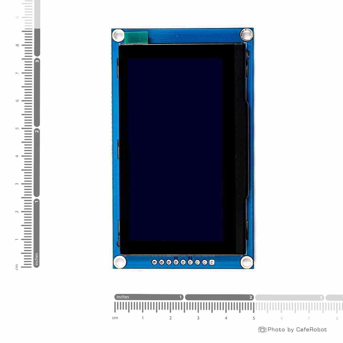 ماژول نمایشگر OLED تک رنگ زرد 2.7 اینچ دارای ارتباط SPI و چیپ درایور SSD1325 — تصویر ۵