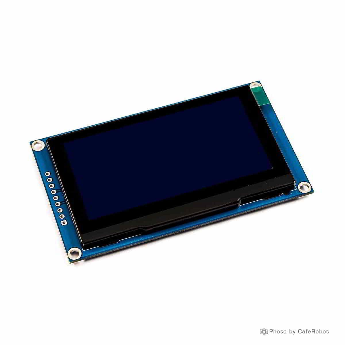 ماژول نمایشگر OLED تک رنگ زرد 2.7 اینچ دارای ارتباط SPI و چیپ درایور SSD1325 — تصویر ۴