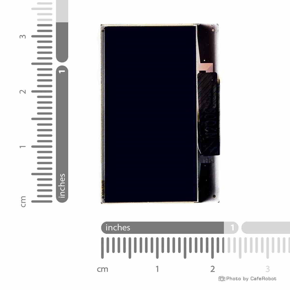 نمایشگر OLED تک رنگ آبی 1.29 اینچ دارای ارتباط SPI/IIC/Parallel و چیپ درایور SSD1315 با کابل فلت 30 پین Plug In — تصویر ۷