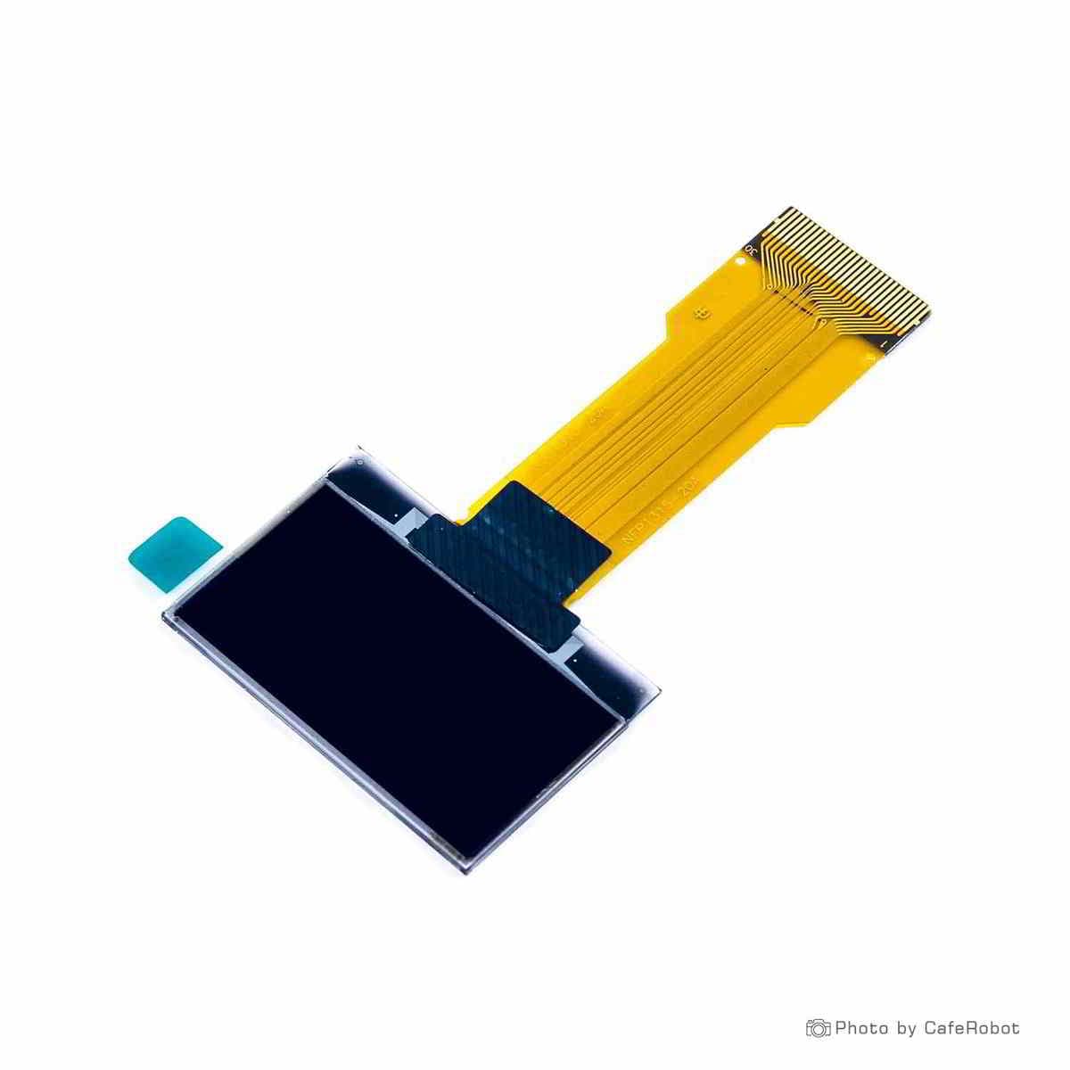 نمایشگر OLED تک رنگ آبی 1.29 اینچ دارای ارتباط SPI/IIC/Parallel و چیپ درایور SSD1315 با کابل فلت 30 پین Plug In — تصویر ۲