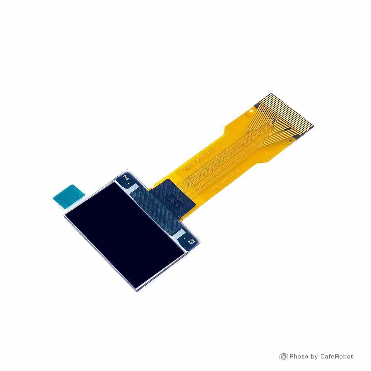 نمایشگر OLED دو رنگ زرد وآبی 0.96 اینچ دارای ارتباط SPI/IIC/Parallel و چیپ درایور SSD1306 با کابل فلت 30 پین بلند Plug In — تصویر ۲