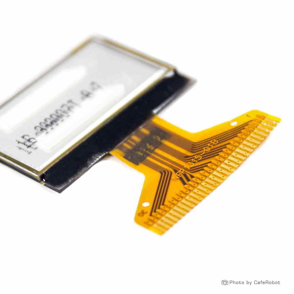 نمایشگر OLED تک رنگ آبی 0.96 اینچ دارای ارتباط SPI/IIC و چیپ درایور SSD1315 با کابل فلت 30 پین — تصویر ۵