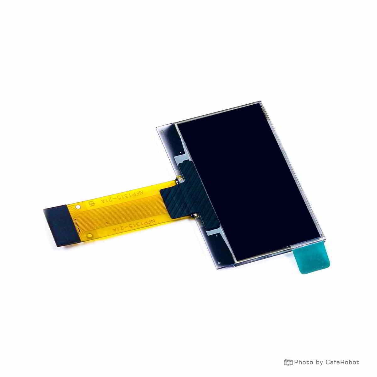 نمایشگر OLED تک رنگ آبی 1.29 اینچ دارای ارتباط SPI و چیپ درایور SSD1315 با کابل فلت 16 پین Plug In — تصویر ۶
