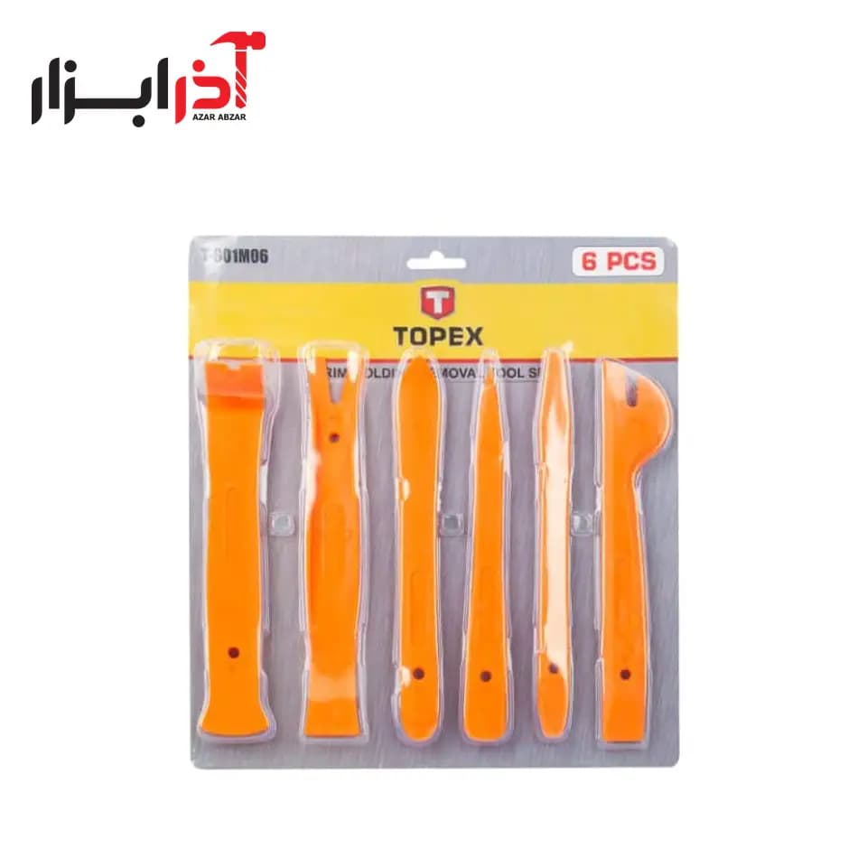 ست خار درآر و پنل درآر پلاستیکی 6 عددی تاپکس