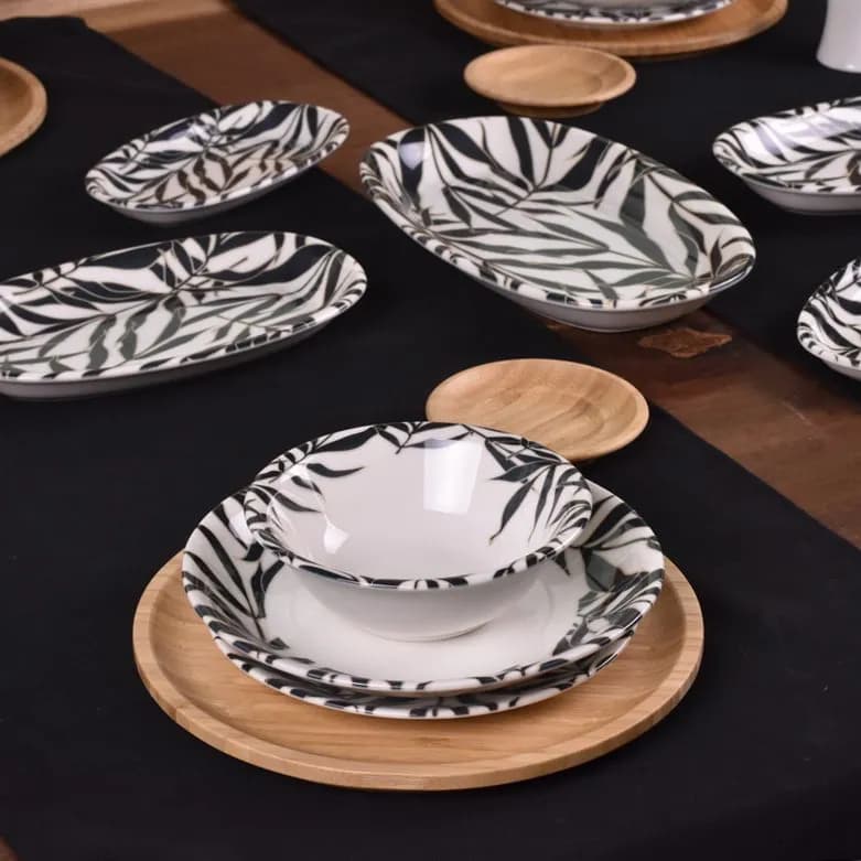 سرویس غذا و صبحانه خوری 44 پارچه کد B3388 — تصویر ۲