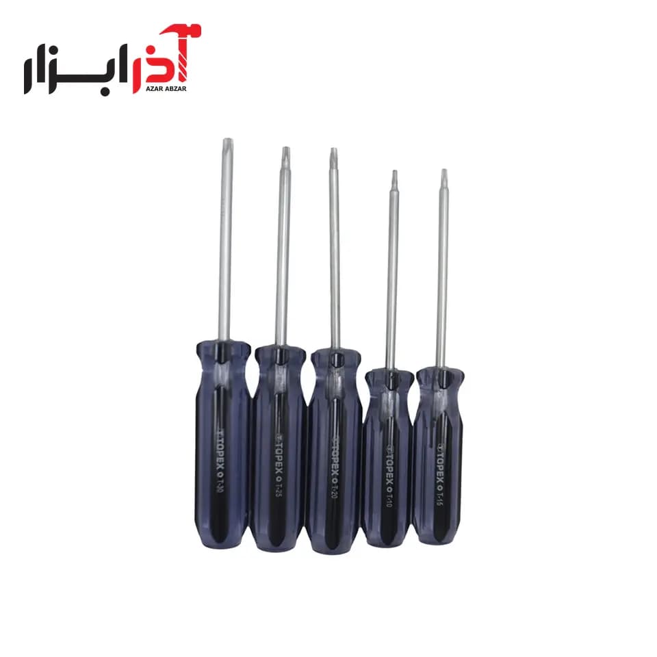 پیچ گوشتی سری ستاره 5 عددی تاپکس