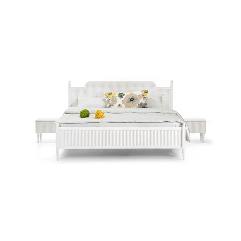 تخت زبرا 120 چوب سفید