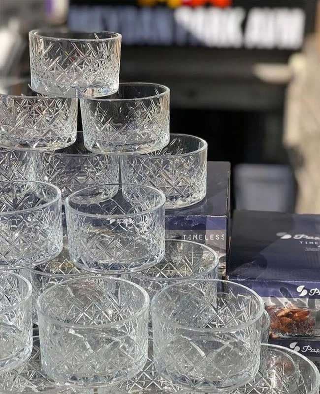 پیاله 4تایی شیشه ای Timeless پاشاباغچه کد 530040 — تصویر ۲