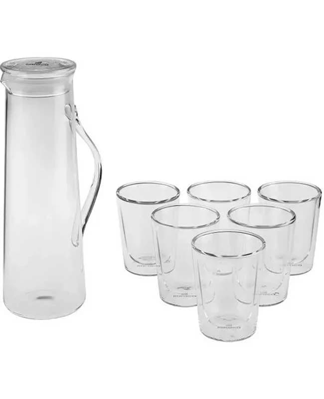 ست پارچ و لیوان 7 پارچه شیشه ای مدلColmarکاراجا کد 502000669 — تصویر ۶