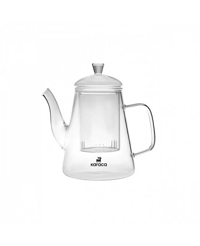 قوری شیشه ای فیلتر دار بروسیکلات Lemur کاراجا کد 502000741 — تصویر ۷