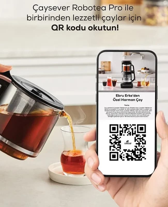 چای ساز سخنگوی رباتیک رزگلد کاراجا کد 502000260 — تصویر ۲