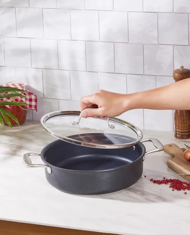 ماهیتابه درب دار 26 سانتی کاراجا کد 502000233 — تصویر ۲