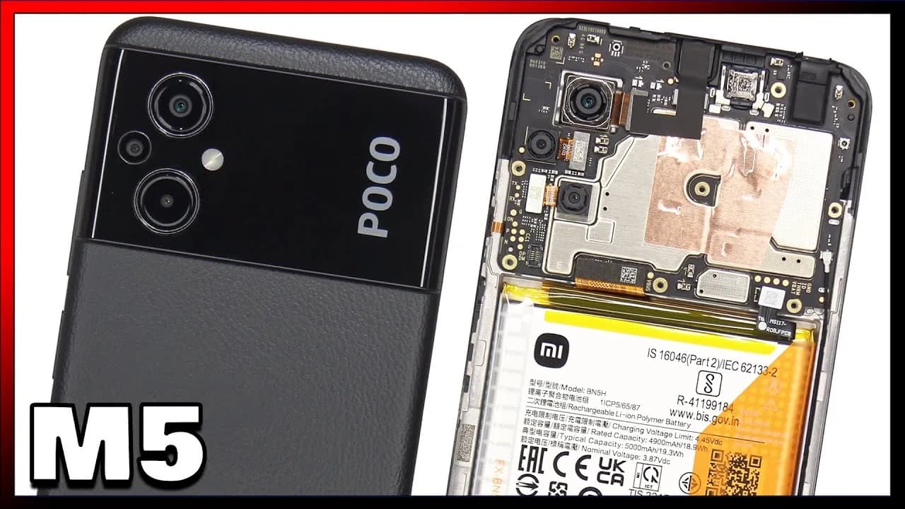 اموزش ترمیم سریال شیاومی POCO M5 (stone-rock) (متد سخت افزاری)