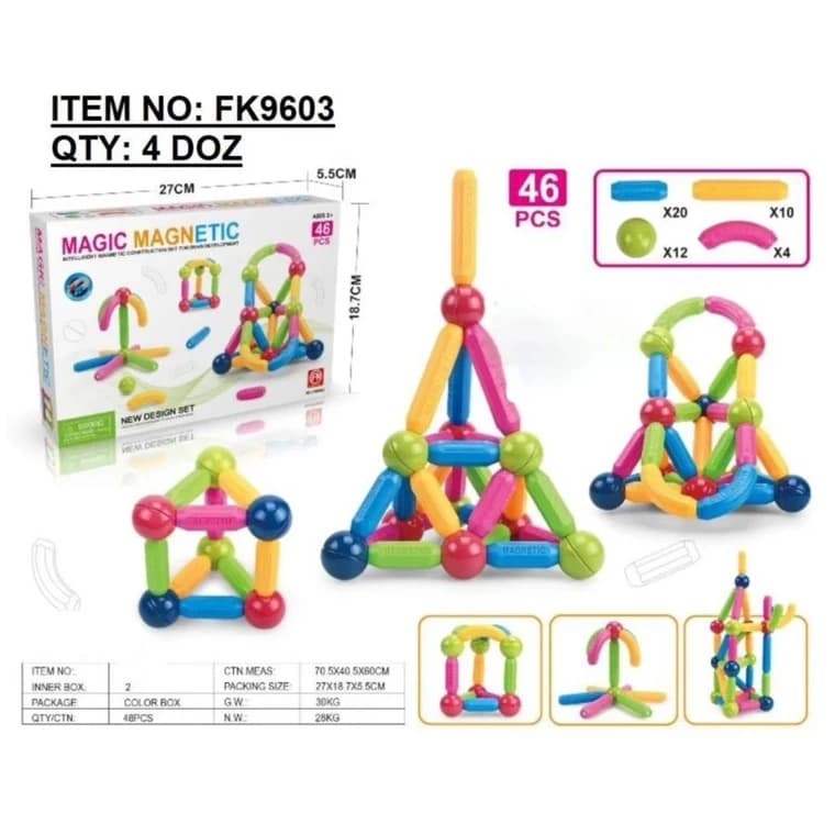 ساختنی مدل مگنتی کد FK9603 — تصویر ۲