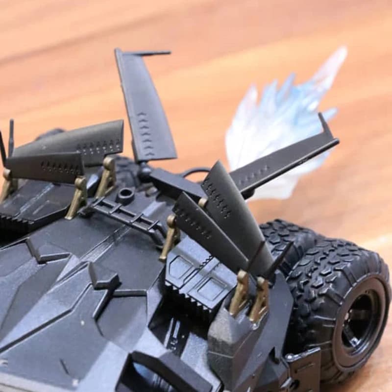 ماشین بازی مدل بتموبیل طرح The Dark Knight Trilogy کد NR-187 — تصویر ۵