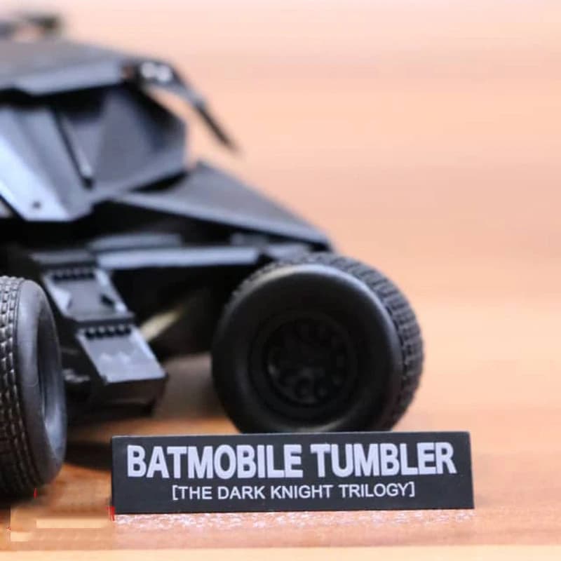 ماشین بازی مدل بتموبیل طرح The Dark Knight Trilogy کد NR-187 — تصویر ۷