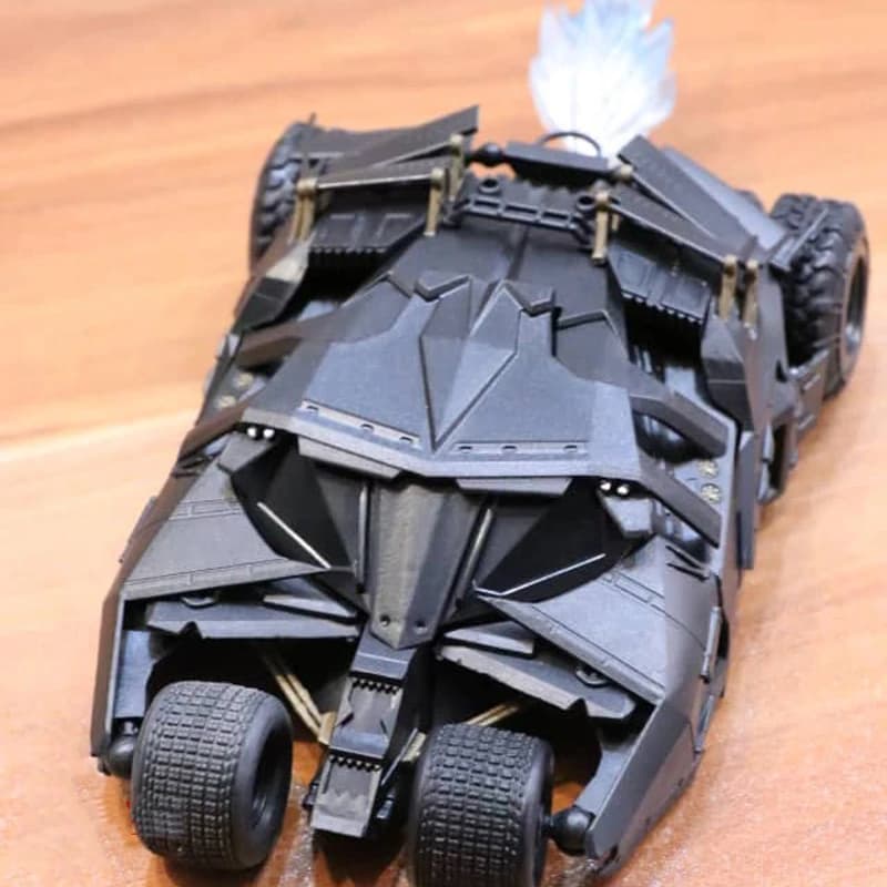 ماشین بازی مدل بتموبیل طرح The Dark Knight Trilogy کد NR-187 — تصویر ۶