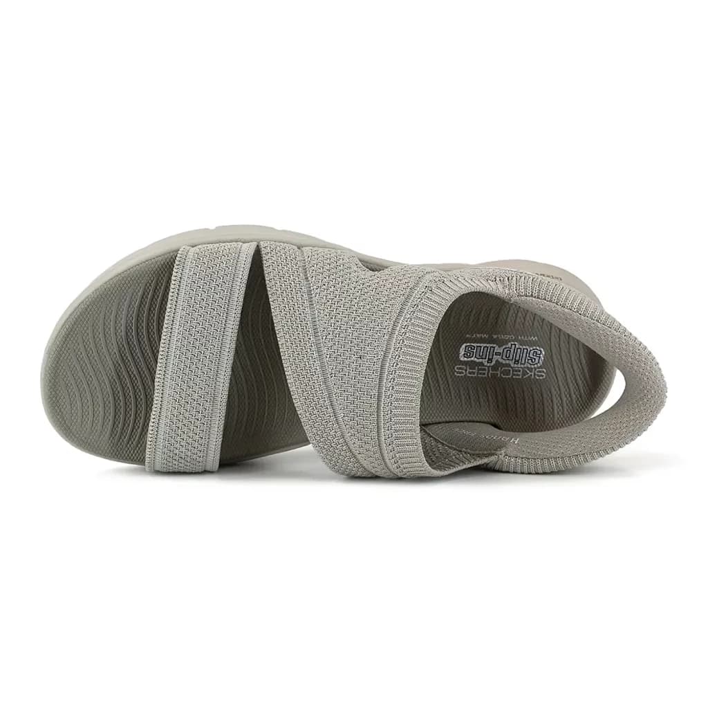 صندل زنانه اسکیچرز مدل Skechers GO WALK Flex Sandal 141482-NAT — تصویر ۴