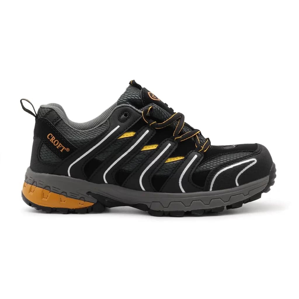 کفش ایمنی مردانه کرافت مدل Croft SH-56 BLACK AND GRAY