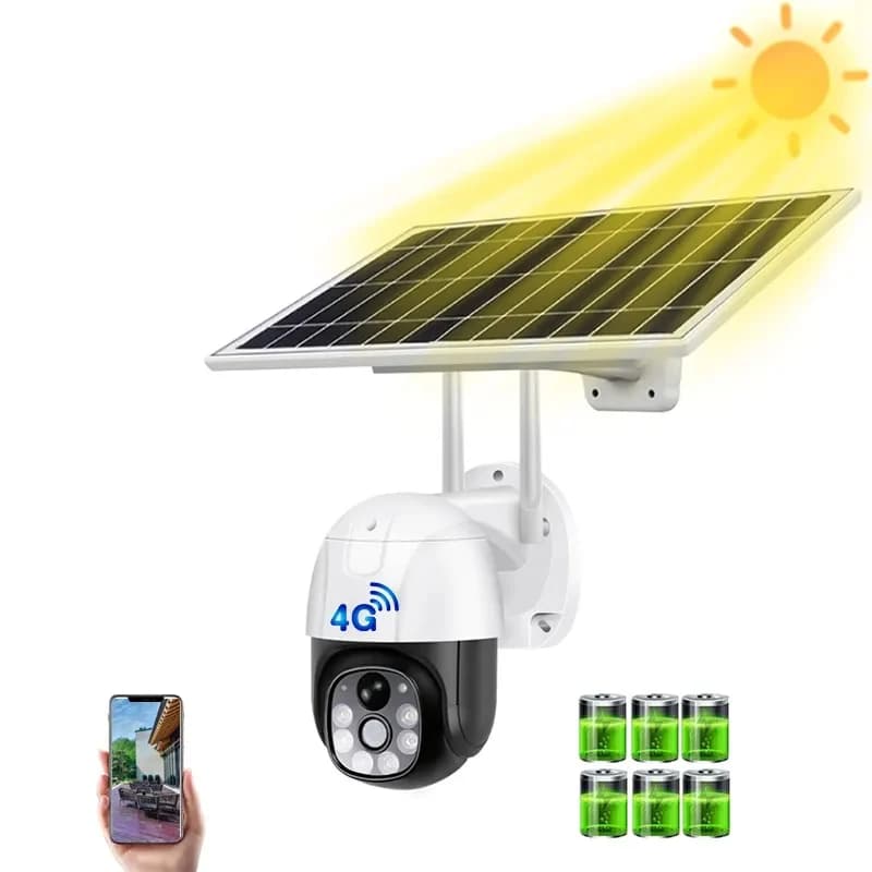 دوربین مداربسته تحت شبکه مدل SOLAR CAMERA V380 — تصویر ۳