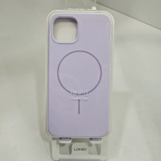 گارد آیفون 13/14 نرمال طرح سیلیکونی مگ سیف اصلی iphon 13/14 رنگ بنفش