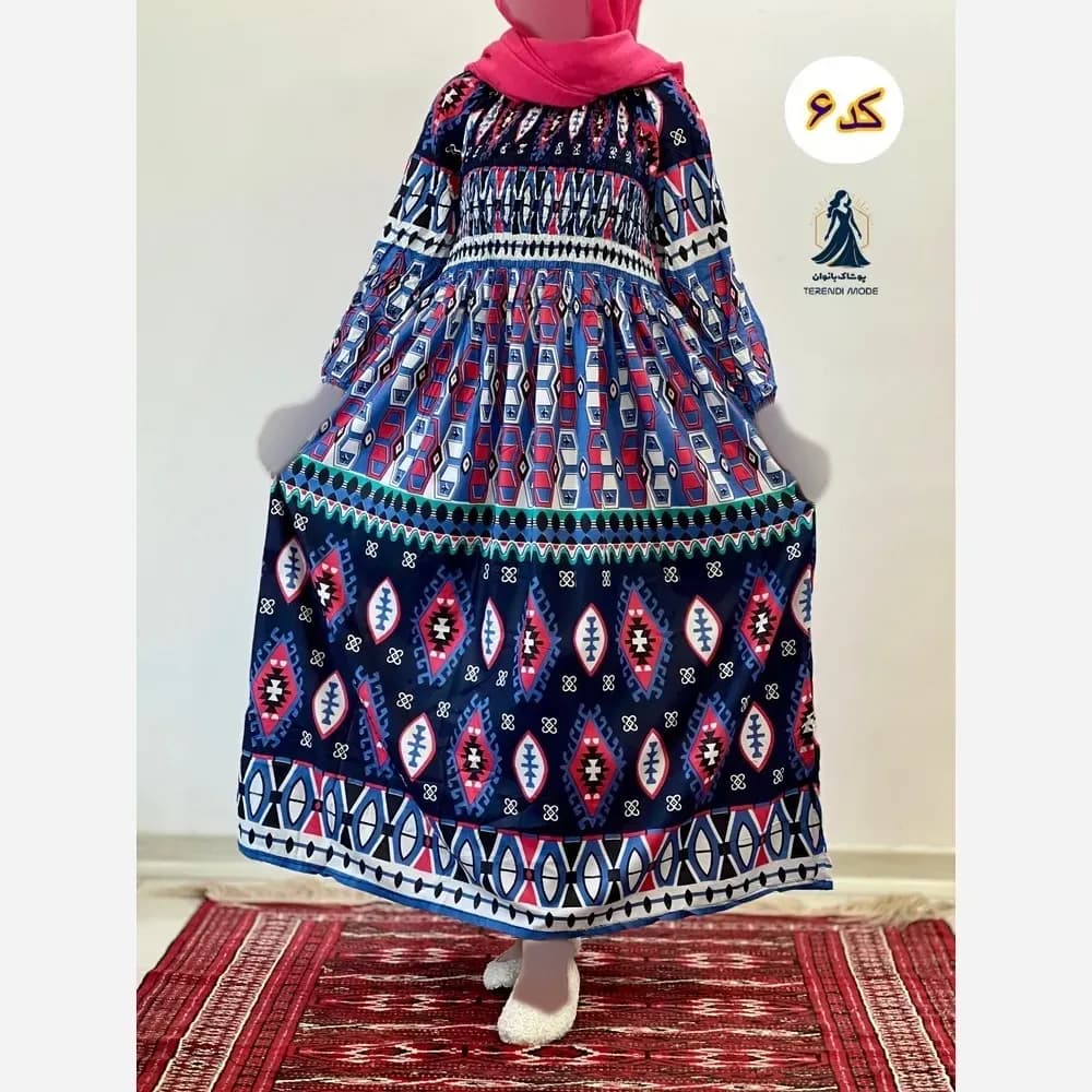 ساحلی کریشه هندی نخ هندی وارداتی فری سایز کش دوزی شده — تصویر ۶