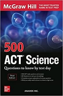 کتاب 500 ACT Science Questions to Know by Test Day, Third Edition (Mcgraw Hill 500 Questions)