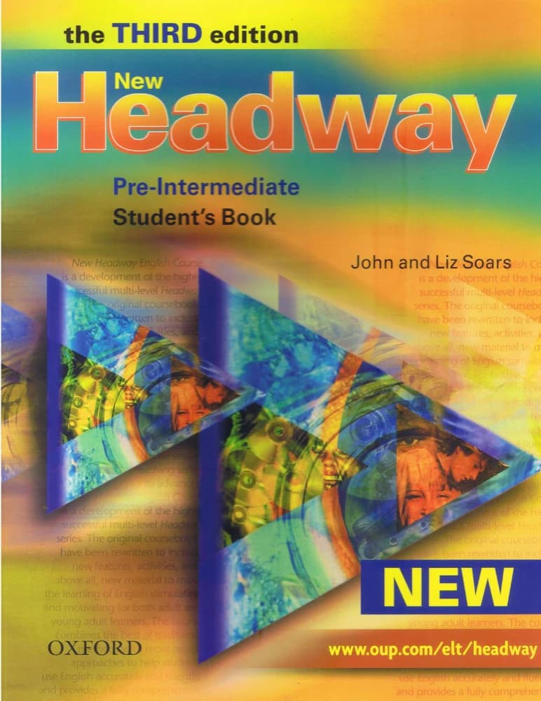 کتاب New Headway Pre-Intermediate (نیو هدوی، سطح پیش‌متوسط) نسخه انگلیسی PDF