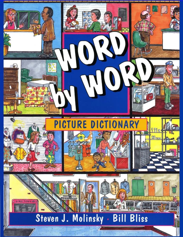 کتاب Word by Word Picture Dictionary (فرهنگ لغت تصویری کلمه به کلمه) نسخه انگلیسی PDF