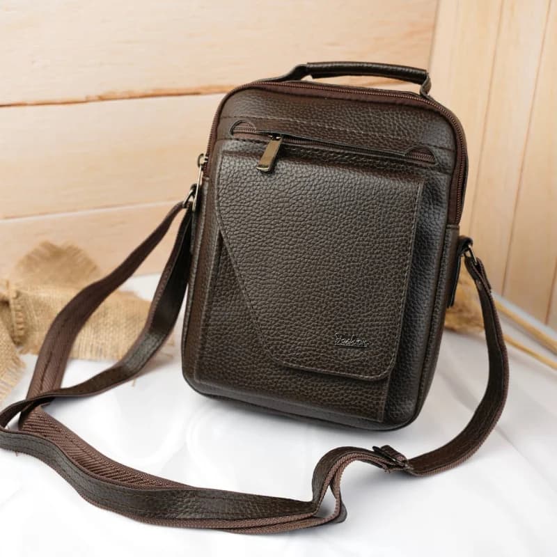 کیف دوشی بزرگ سرخونه دار 3-310