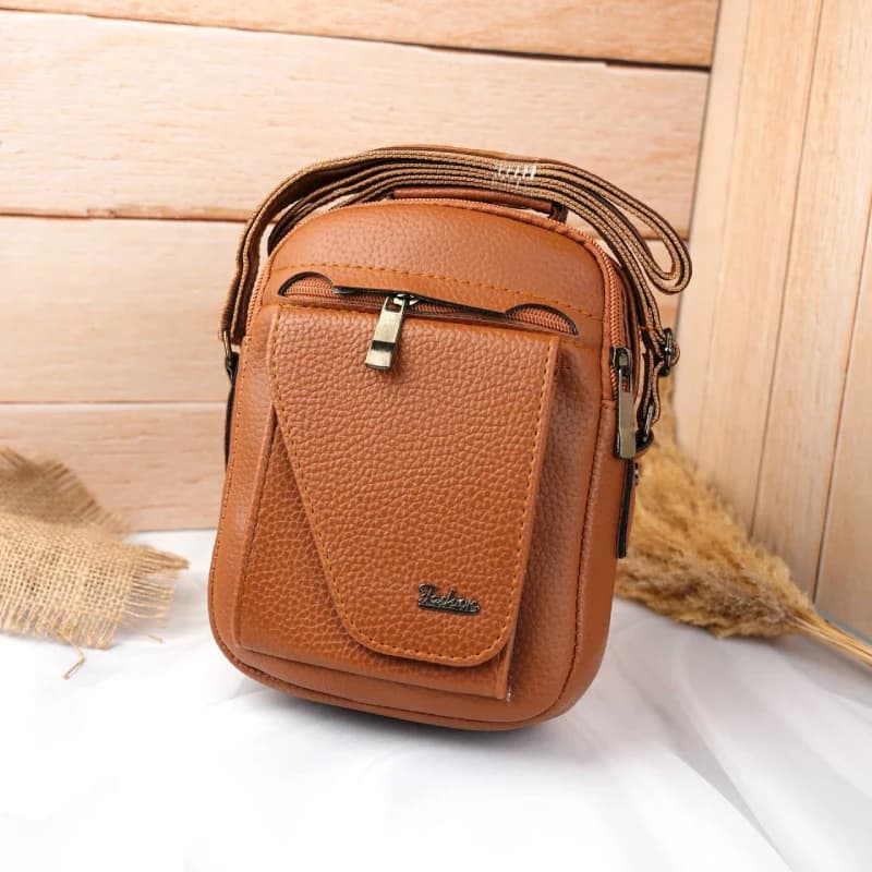 کیف دوشی مردانه سرخونه دار 5-310