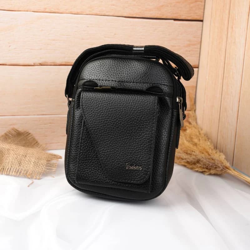 کیف دوشی مردانه سرخونه دار 5-310 — تصویر ۲