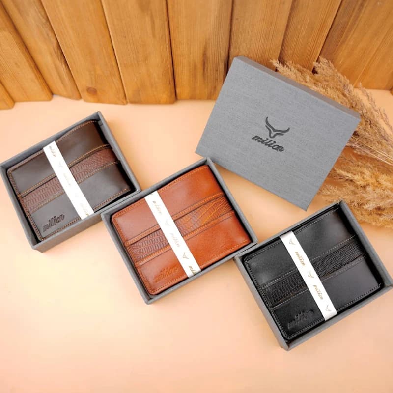 کیف پول جیبی مردانه چرم 59-134