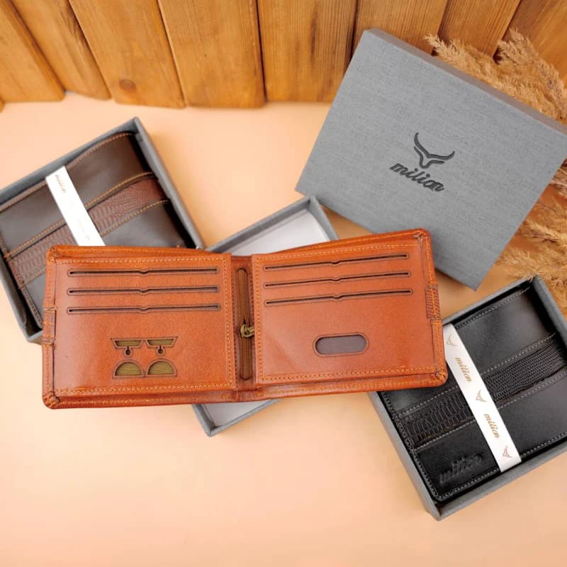 کیف پول جیبی مردانه چرم 59-134 — تصویر ۲
