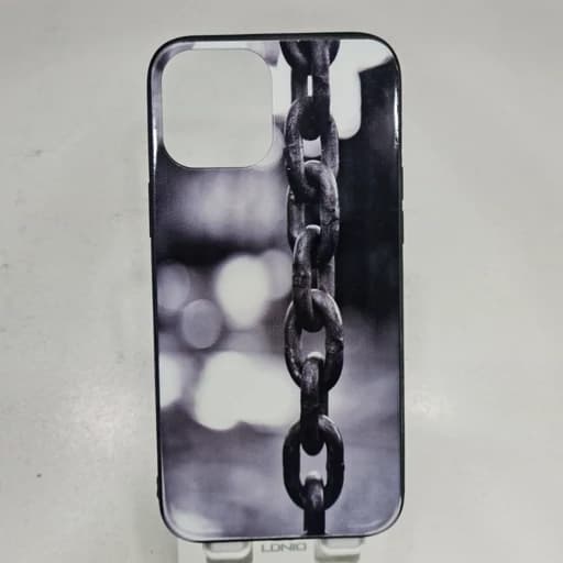 گارد گوشی آیفون 12 پرو مکس طرح چاپی iphon 12 pro max طرح زنجیری