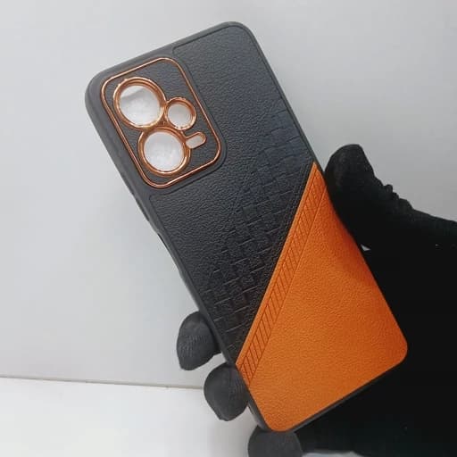 گارد گوشی شیائومی Note 12 pro 4g روکش چرمی محافظ دور لنز قاب و کاور note12pro نوت 12 پرو